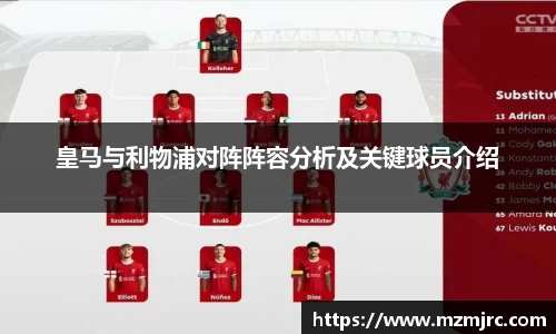 皇马与利物浦对阵阵容分析及关键球员介绍
